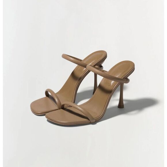 Simkhai Siren High Heel Sandal in Camel - Picture 1 of 5